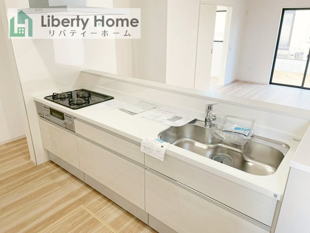 取手市宮和田14期　新築戸建　1号棟のキッチン