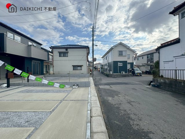 【前面道路含む現地写真】 | 久喜市青葉5期　新築戸建　全2棟　1号棟