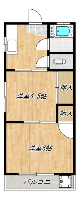 北浦和レジデンスの間取り|間取図です！