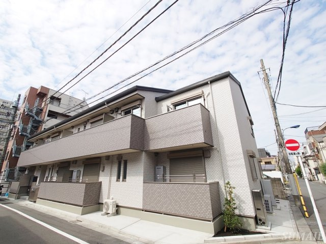 北区東十条１丁目のアパートの外観|外観です。