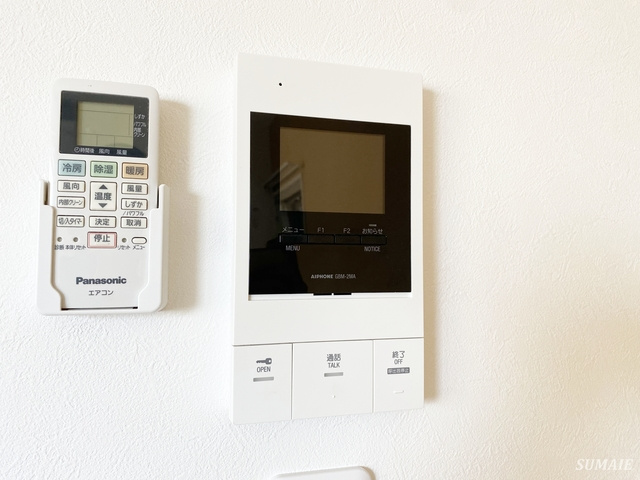 メルディア東大宮Ⅲのセキュリティ|モニタ付きインターホン！