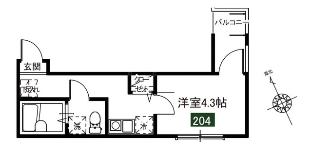メルディア東大宮Ⅲの間取り|間取りです！