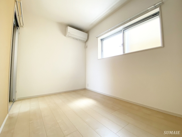 メルディア東大宮Ⅲの寝室|角部屋です！