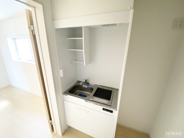 メルディア東大宮Ⅲのキッチン|コンパクトなキッチンスペース！