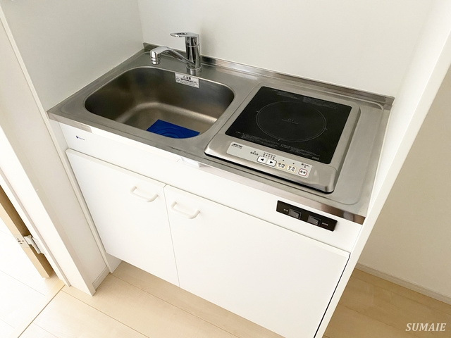 メルディア東大宮Ⅲのキッチン|お手入れ簡単！IHコンロ！