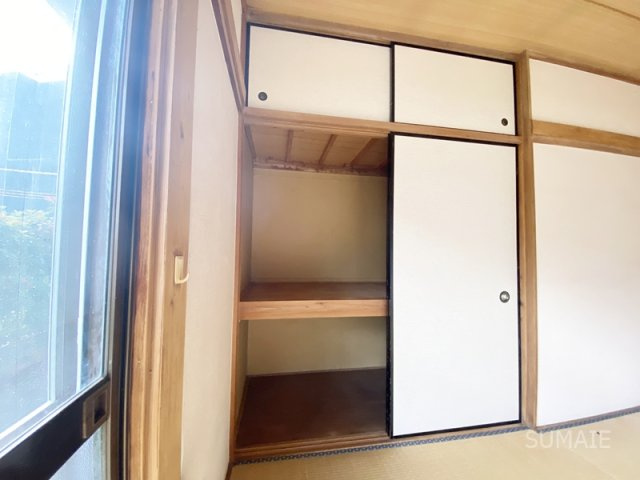 パルハウス東新井の収納|天袋付きでしっかり収納できます！