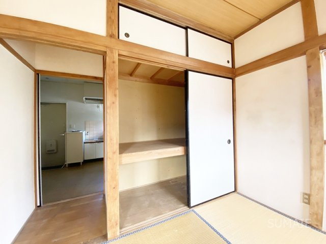 パルハウス東新井の収納|押入れ収納！