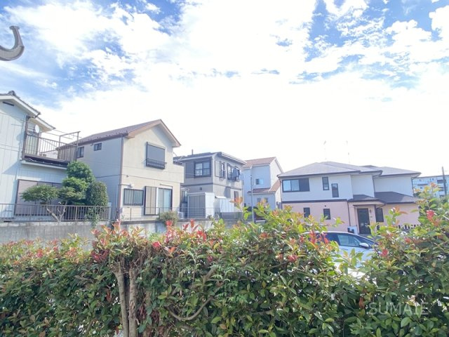 パルハウス東新井の展望|1階ですが、人目は気になりません！