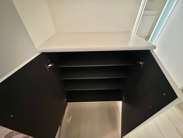 Clair市役所前の収納