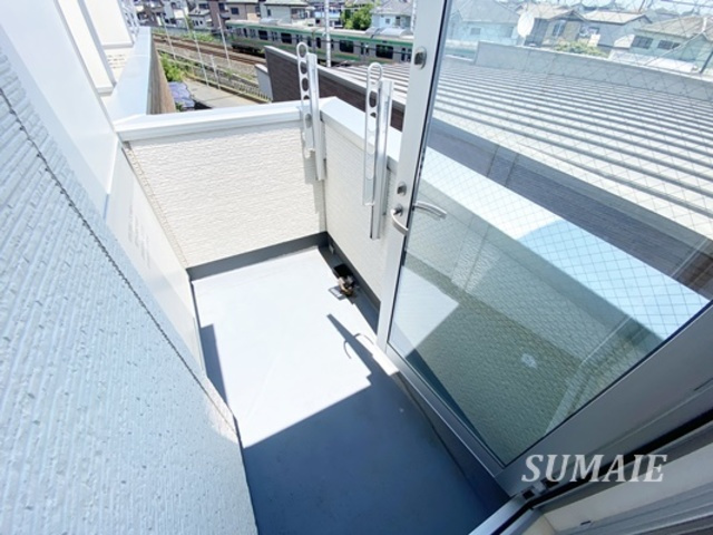 メルディア東大宮Ⅲのバルコニー|バルコニーです！