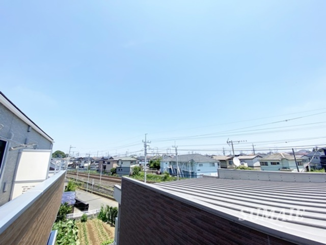 メルディア東大宮Ⅲの展望|バルコニーからの景色！