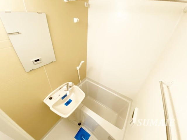 メルディア東大宮Ⅲの浴室|シンプルなバスルーム！