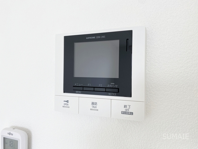 ジーメゾン大宮吉野町のセキュリティ|モニタ付きインターホン！