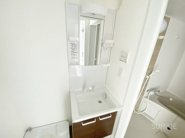 ジーメゾン大宮吉野町の洗面所|人気の独立洗面台！