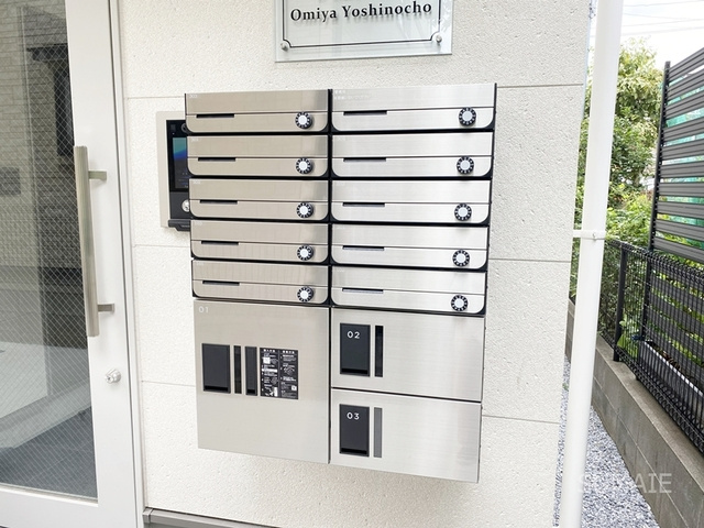 ジーメゾン大宮吉野町のその他共用部分|集合郵便ポスト＆宅配ボックス！