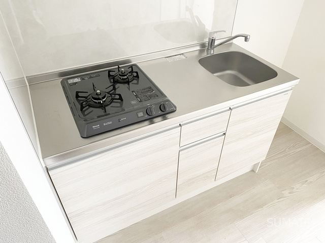 ジーメゾン大宮吉野町のキッチン|2口ガスコンロのキッチンです！