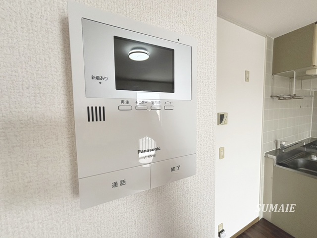 パティオ大宮のセキュリティ|モニター付きインターホン☆