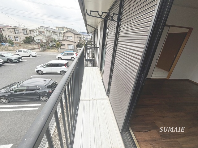 パティオ大宮のバルコニー|バルコニーです。