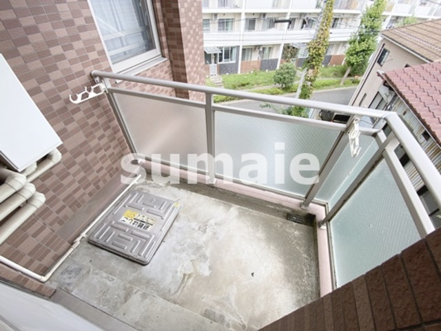 スクエアタワーのバルコニー|バルコニーです！