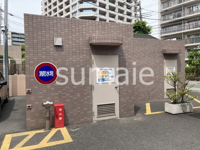 ジェンティール川口のその他共用部分|敷地内ゴミ集積所。