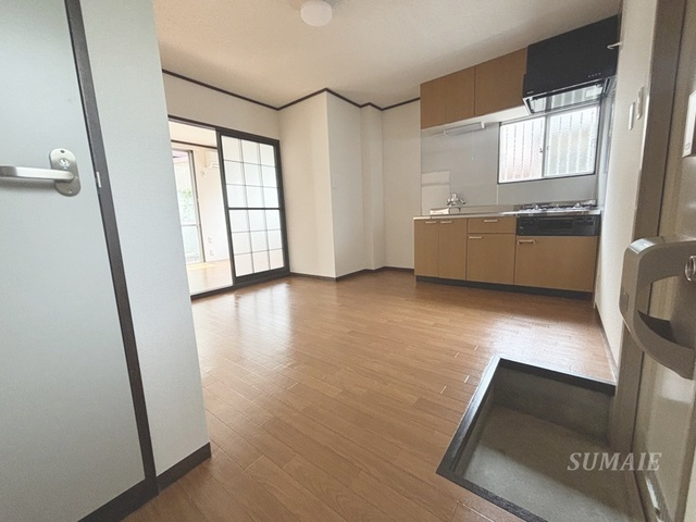 関口グリーンハイツＡの居間・リビング|DKです。