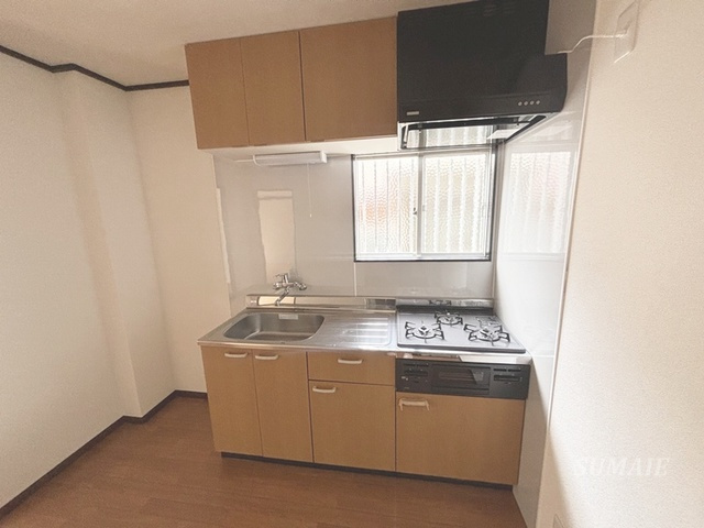 関口グリーンハイツＡのキッチン|システムキッチンです。