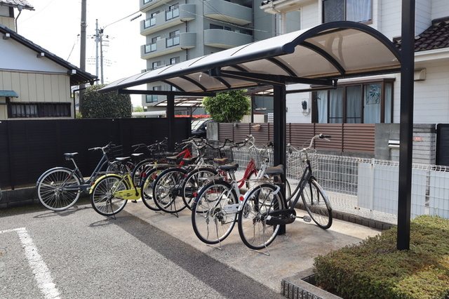 クレールⅠのその他共用部分|駐輪場です。