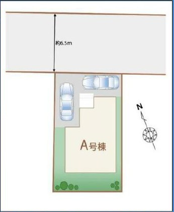 Heartful-Town 　東武江曽島駅2期　1棟の区画図|　土地面積　122.42㎡（37.03坪）　