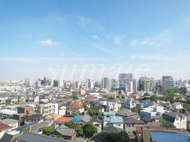 コンフォリア赤羽岩淵の展望|開放的な眺めです！