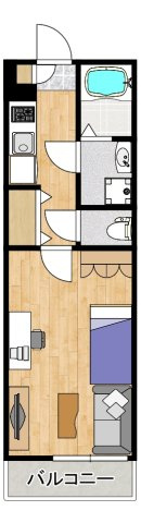888N鳩ヶ谷の間取り|配置例3