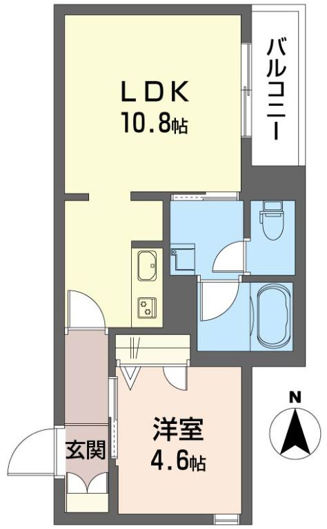 モルド船橋海神の間取り