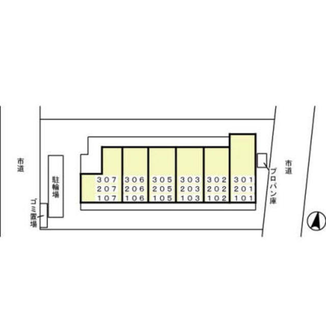 エスパシオのその他|現地配置図。