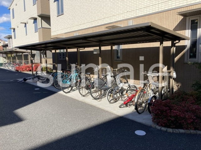 本郷の杜　ブランのその他共用部分|敷地内駐輪場。