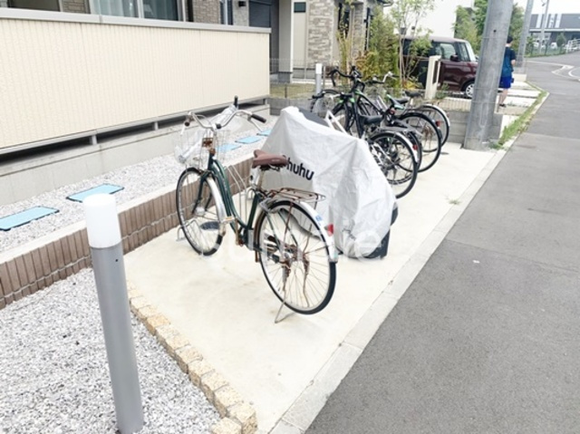 コスモスのその他共用部分|駐輪場です！