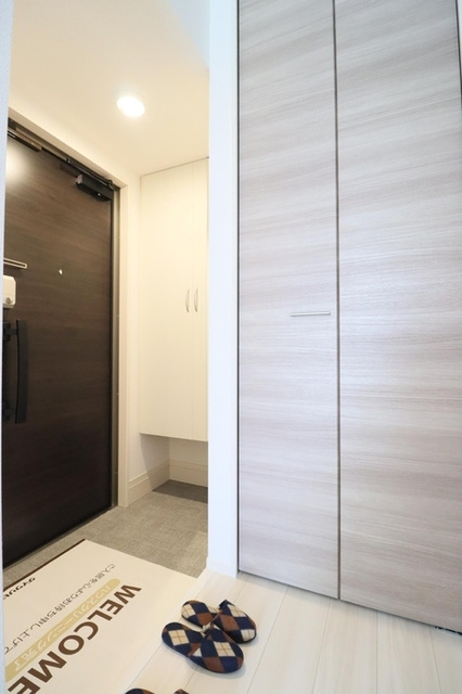 ホワイトヴィラの玄関|玄関スペース。