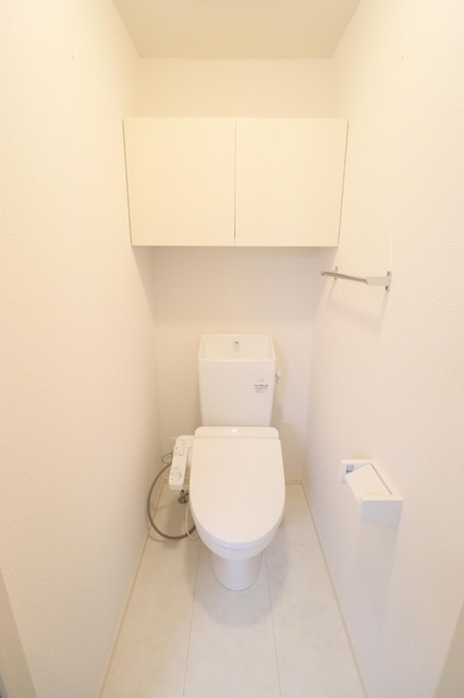 ホワイトヴィラのトイレ|ウォシュレット付トイレ。