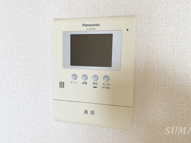 ウィスタリア　Ａの設備|モニター付きインターホン☆