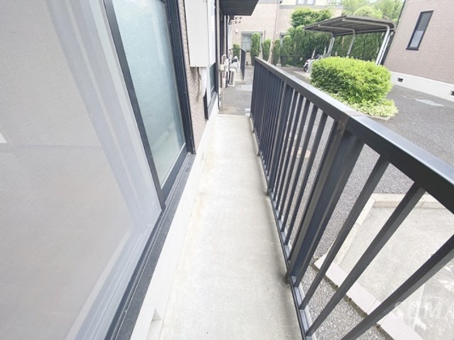 ウィスタリア　Ａのバルコニー|テラスです☆