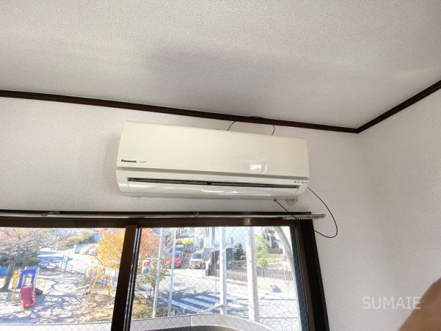 パールメゾン矢作の設備|6帖洋室エアコン