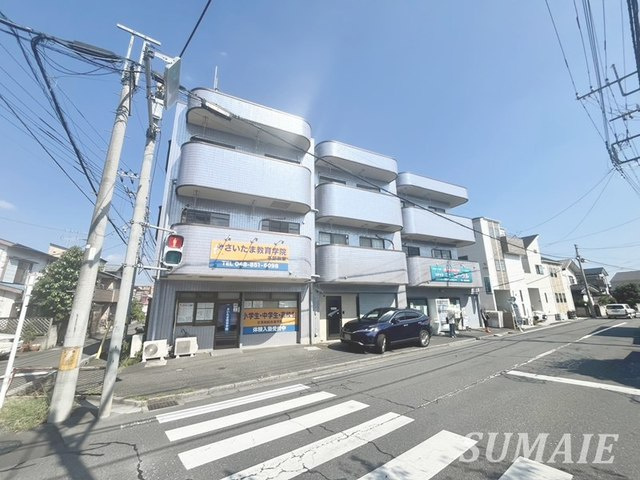 パールメゾン矢作の外観|３階建てのマンション！