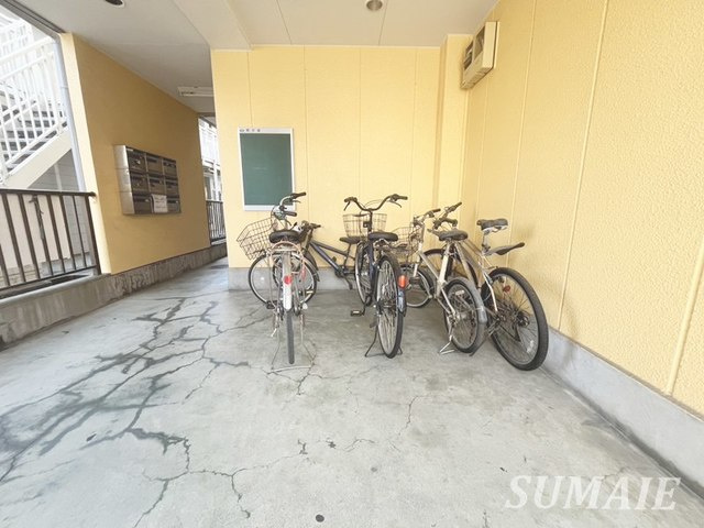 パールメゾン矢作のその他共用部分|駐輪場！