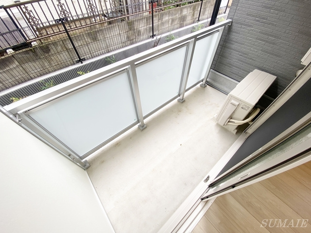 リブリ・さいたま新都心Ⅱのバルコニー|バルコニーです！