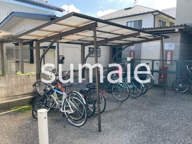 渋谷コート２号棟のその他共用部分|駐輪場。