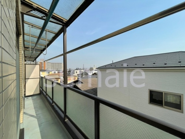 加藤マンションの展望|バルコニーからの景色。