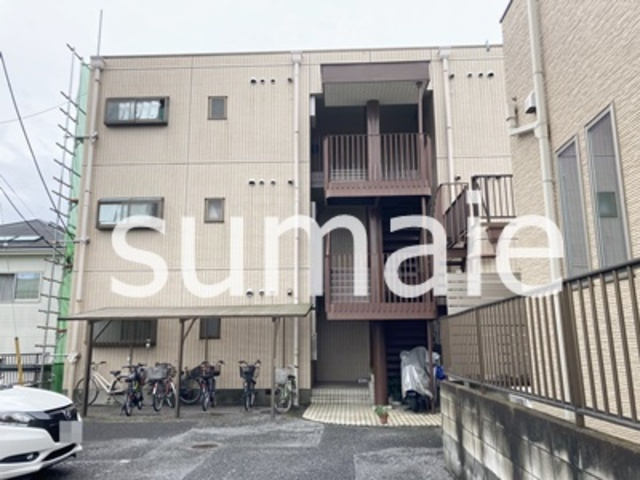 加藤マンションの外観|閑静な住宅街にあるマンションです。