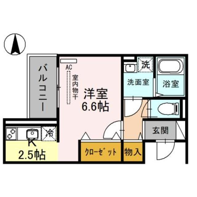 グランシャリオの間取り|間取り図です。