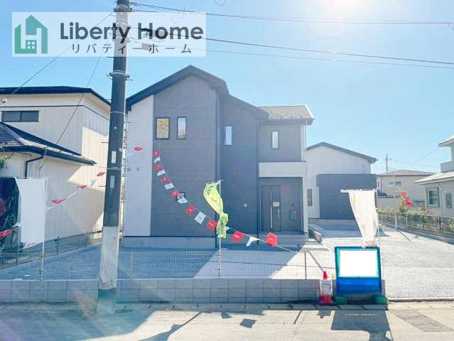 取手市宮和田14期　新築戸建　2号棟の外観|ご予約をいただければ、『平日の空いた時間』『周辺物件まとめて見たい』『1件だけ見たい』ももちろん可能です♪
お気軽にお問合せください♪