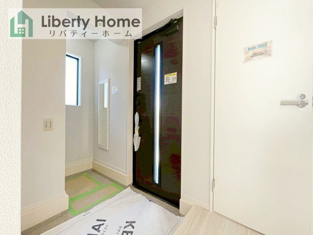 取手市宮和田14期　新築戸建　2号棟の玄関