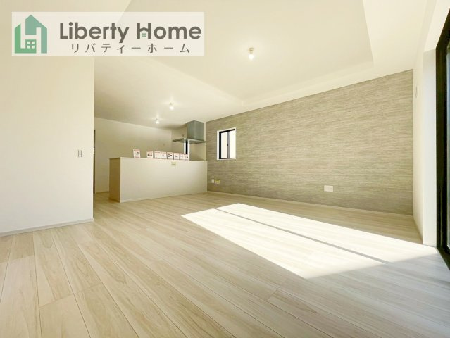 取手市宮和田14期　新築戸建　2号棟の居間・リビング