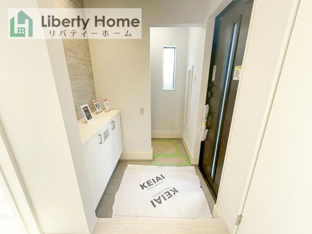 取手市宮和田14期　新築戸建　2号棟の玄関